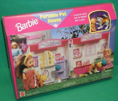 Mattel - Barbie - Portable Pet House - кукольный дом